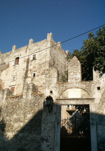 Halki - Entrée de la forteresse