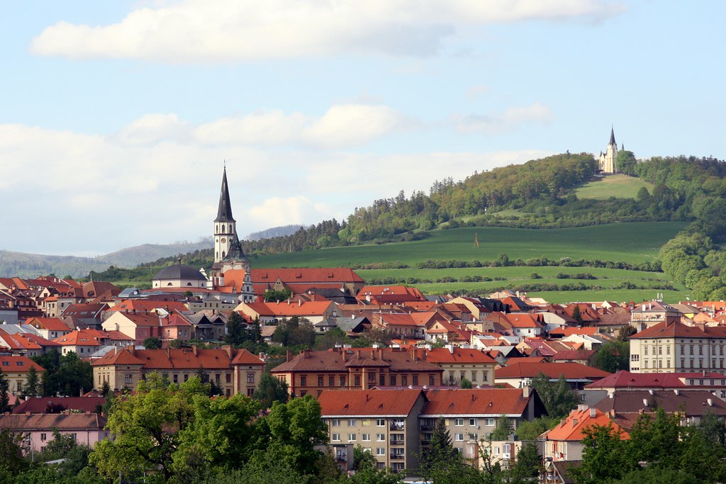 La chapelle Mariánska sur la colline