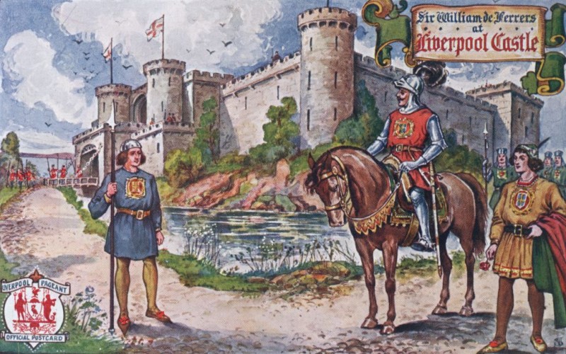 La construction du chateau de Liverpool au XIIIe siècle