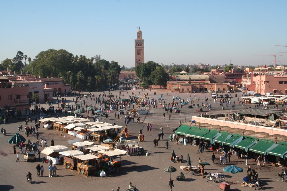 La place Djemm El-Fna 