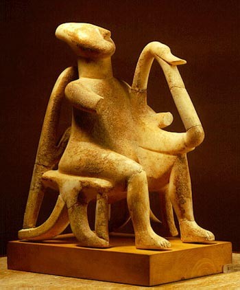 Le joueur de harpe - Art cycladique