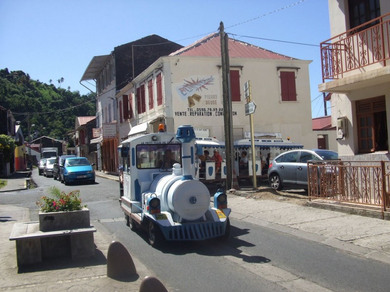Le petit train Cyparis Express à St Pierre