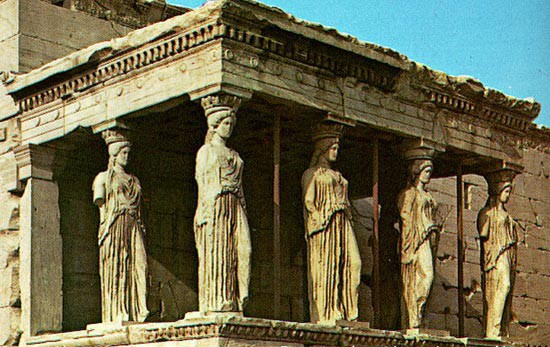 Les Cariatides