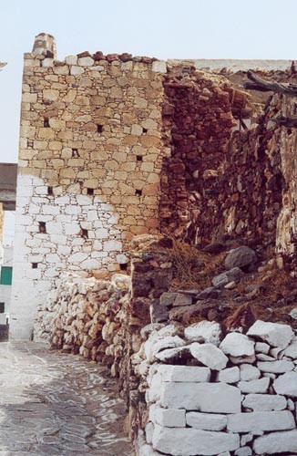Mur avec meurtrières