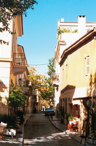Plaka - une ruelle