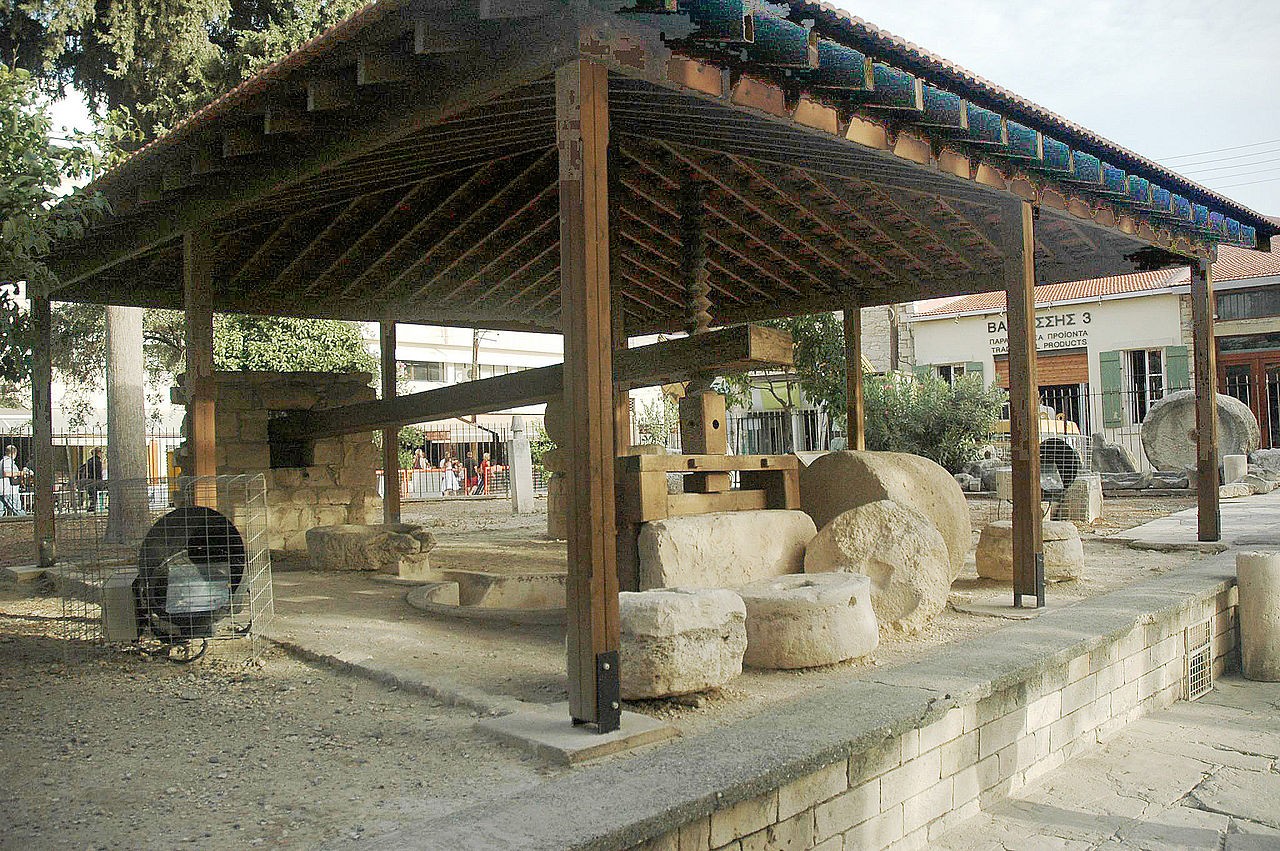 Pressoir médiéval à Limassol