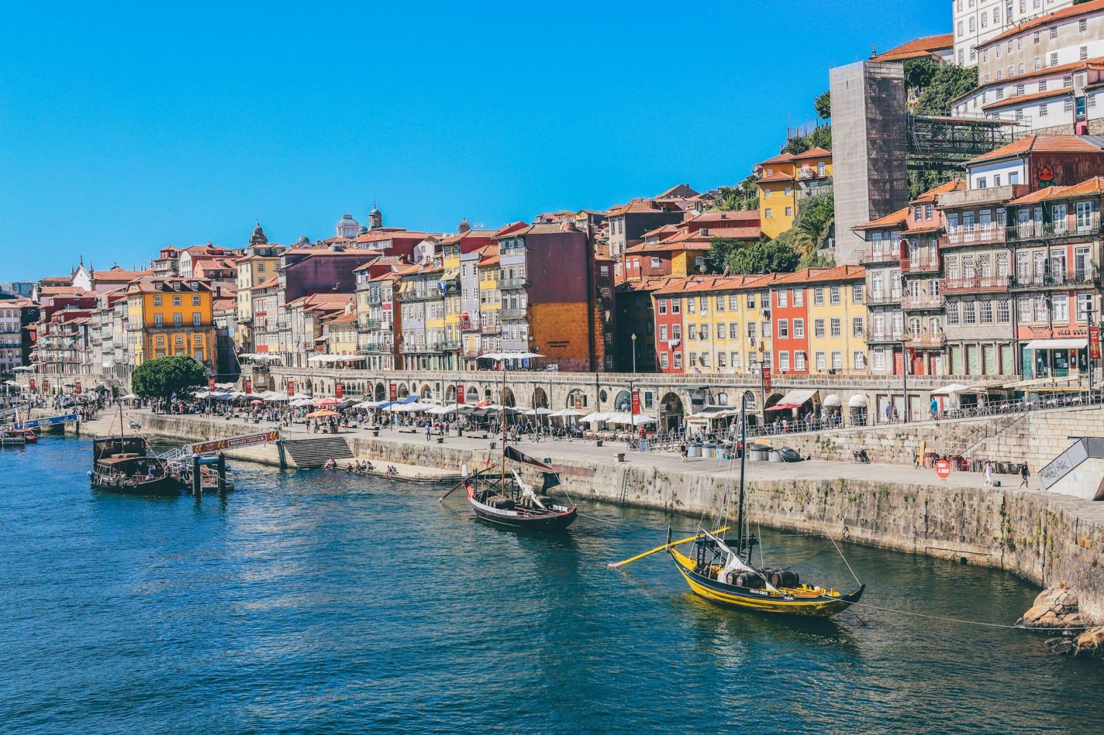 Ribeira, le quartier historique de Porto