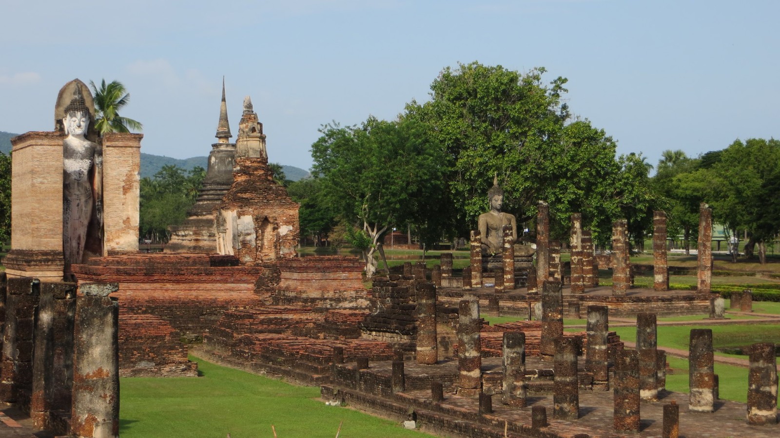 Sukhothaï, vue d'ensemble du site