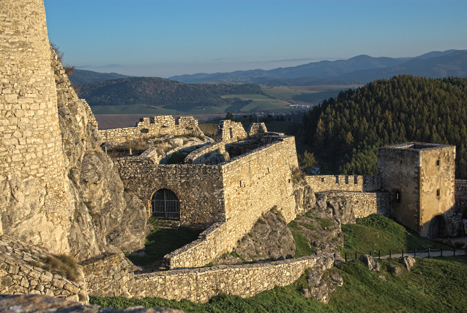 Vue sur le château