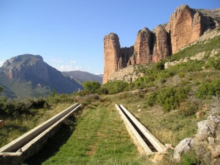Photo des Mallos de Riglos (Aragon)