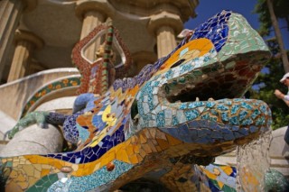 Photo du Parc Güell à Barcelone (Catalogne) Photo du Parc Güell à Barcelone (Catalogne)