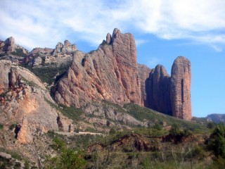 Photo des Mallos de Riglos (Aragon)