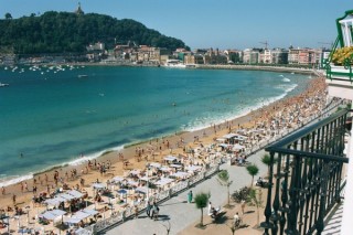 Photo de la ville de Saint-Sebastien (Pays Basque) Photo de la ville de Saint-Sebastien (Pays Basque)