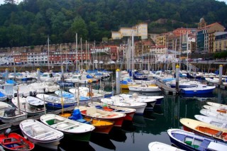 Photo de la ville de Saint-Sebastien (Pays Basque) Photo de la ville de Saint-Sebastien (Pays Basque)