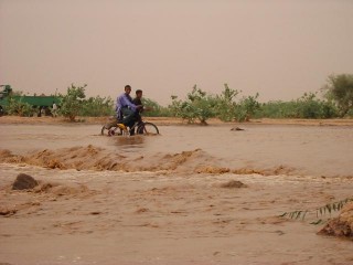 Photo du Kori en crue