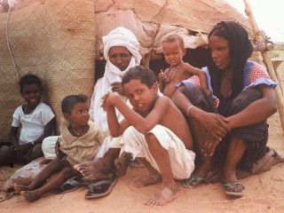 Famille touarègue au complet