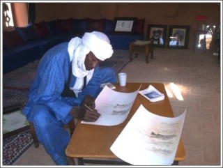 Almoustapha Tambo, artiste peintre