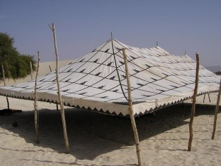tente VIP à Essakane