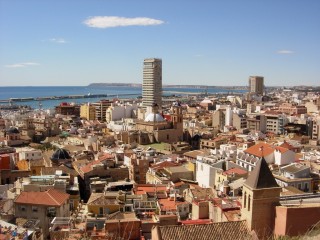 Vue sur les toits de la ville