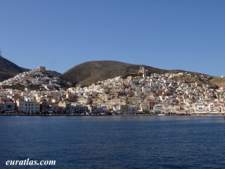 Ano Syros et Ermoupolis à Syros