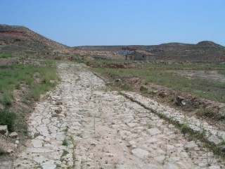 Photo des ruines de la cité romaine de Lepida...