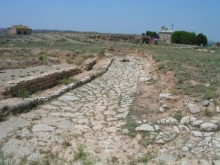 Photo des ruines de la cité romaine de Lepida...