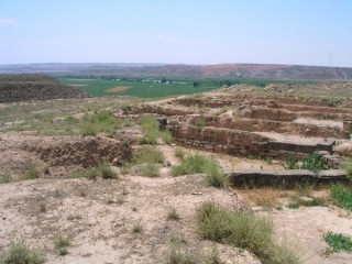 Photo des ruines de la cité romaine de Lepida...