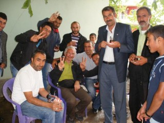 Au milieu des villageois kurdes
