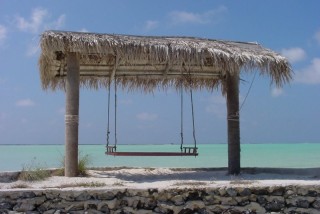 Balançoire sur la plage