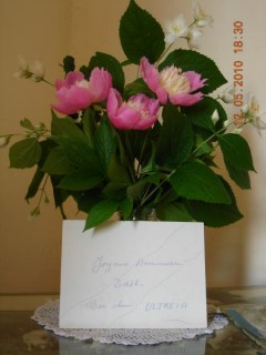 Bouquet d'anniversaire à Port Ste Foy