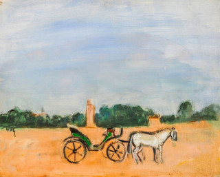 Calèche et Koutoubia