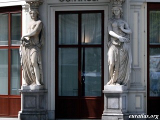 Caryatides de la maison Hainisch