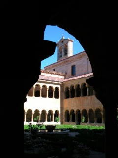 Photo du monastère de Santo Domingo de Silos... Photo du monastère de Santo Domingo de Silos...