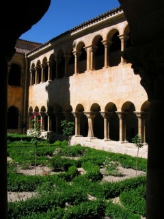 Photo du monastère de Santo Domingo de Silos... Photo du monastère de Santo Domingo de Silos...