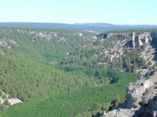 Photo du Cañon de Rio Lobos, du château...