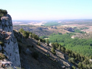 Photo du Cañon de Rio Lobos, du château...