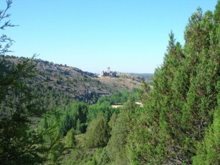 Photo du Cañon de Rio Lobos, du château...