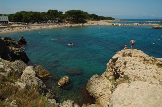 Plage à proximité de l'Escala