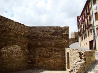 Photo de la ville et du château de Morella...