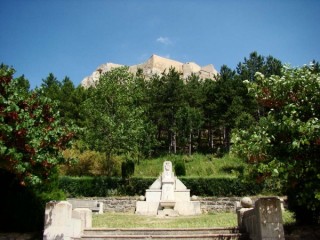 Photo de la ville et du château de Morella... Photo de la ville et du château de Morella...