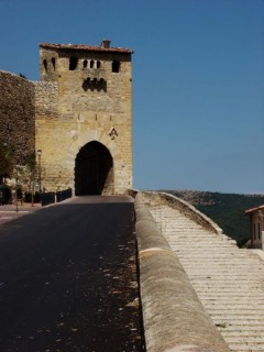 Photo de la ville et du château de Morella... Photo de la ville et du château de Morella...