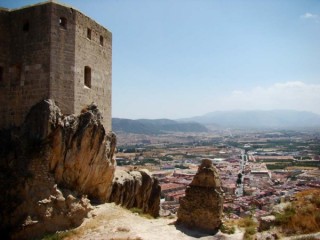 Château et ville de Murcie (Région de Murcie)
