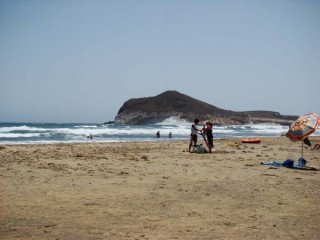 Photo du Cabo de Gata et plages environnantes... Photo du Cabo de Gata et plages environnantes...