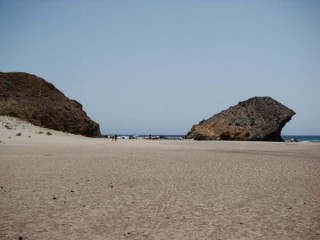 Photo du Cabo de Gata et plages environnantes... Photo du Cabo de Gata et plages environnantes...