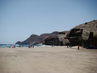 Photo du Cabo de Gata et plages environnantes... Photo du Cabo de Gata et plages environnantes...