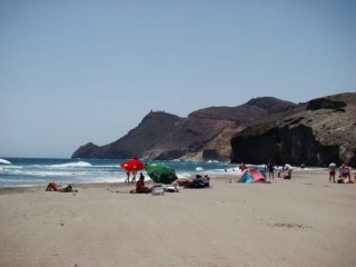 Photo du Cabo de Gata et plages environnantes... Photo du Cabo de Gata et plages environnantes...
