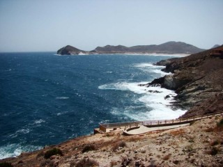 Photo du Cabo de Gata et plages environnantes... Photo du Cabo de Gata et plages environnantes...