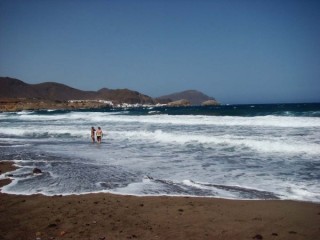 Photo du Cabo de Gata et plages environnantes... Photo du Cabo de Gata et plages environnantes...