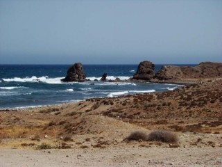 Photo du Cabo de Gata et plages environnantes... Photo du Cabo de Gata et plages environnantes...