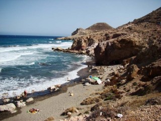 Photo du Cabo de Gata et plages environnantes... Photo du Cabo de Gata et plages environnantes...